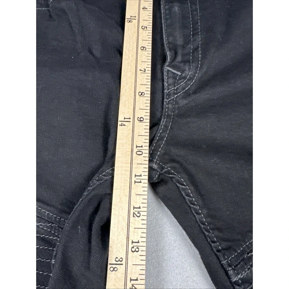 Mens True Religion Black Jeans‎ Mens size 36 Moto